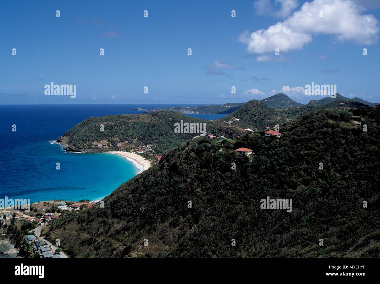 St Barthelemey isola dei Caraibi Foto Stock