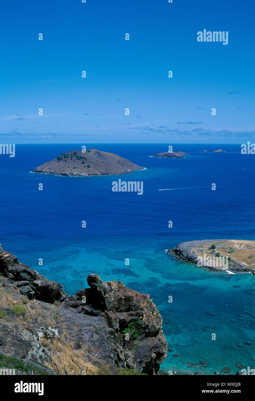 St Barthelemey isola dei Caraibi Foto Stock