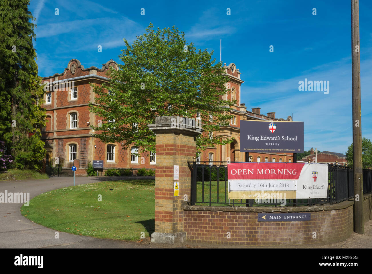 King Edward's School di Witley, Surrey, Regno Unito. Foto Stock