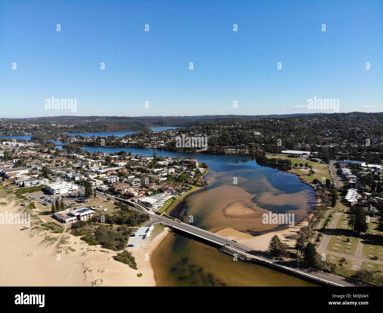 Narrabeen spiagge nord di Sydney Foto Stock