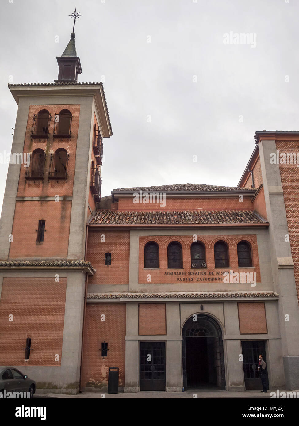 Convento de los padres capuchinos que contiene El Cristo de El Pardo. El Pardo. Madrid. España Foto Stock