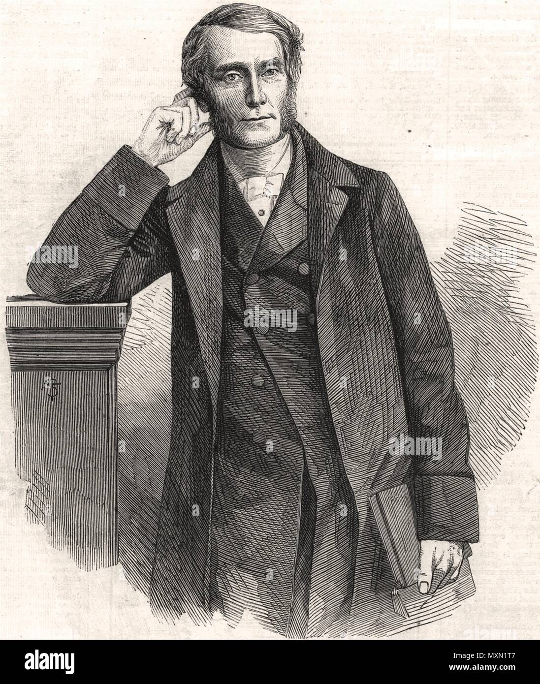 Il diritto Rev. Henry Philpott, D. D. Signore Vescovo di Worcester 1861. Il Illustrated London News Foto Stock