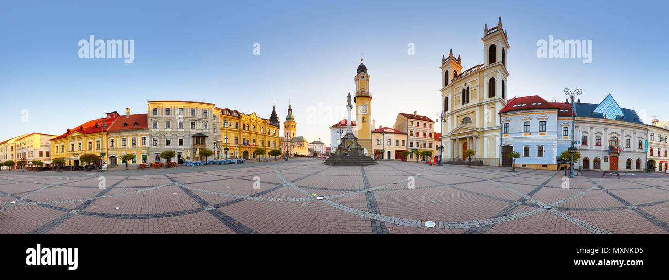 Panorama di Banska Bystrica, Slovacchia Foto Stock