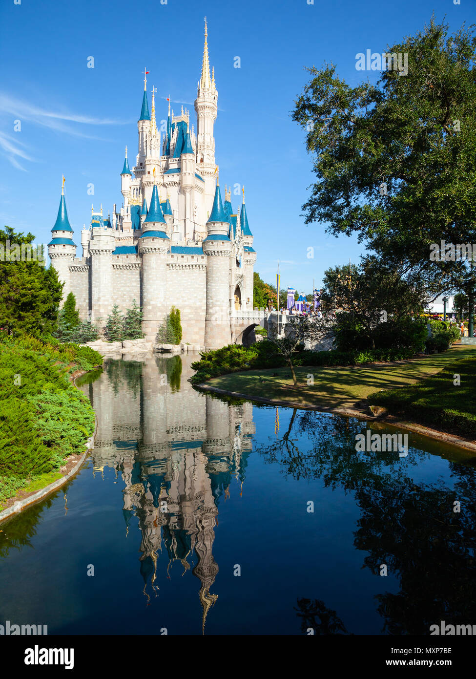 Una vista di Disneyland, Florida, Stati Uniti. Foto Stock