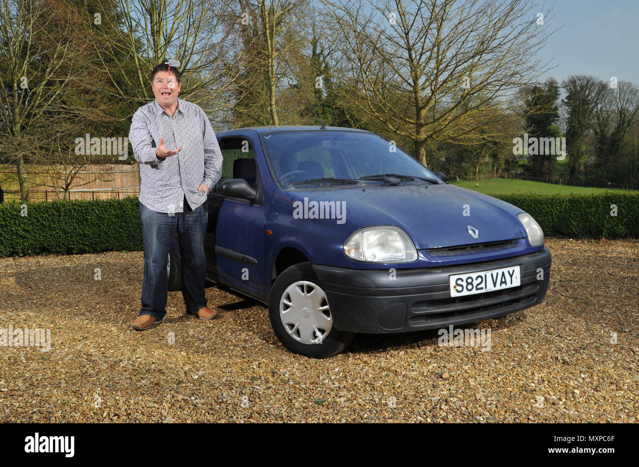 Wheeler Dealer il presentatore TV Mike Brewer Foto Stock