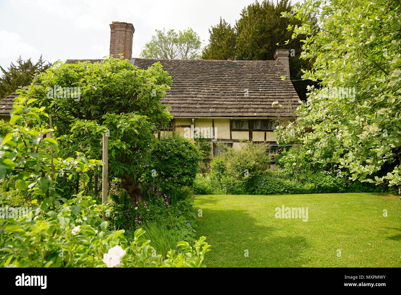 Il Priesthouse, West Hoathly, Sussex, Inghilterra, Regno Unito. Foto Stock