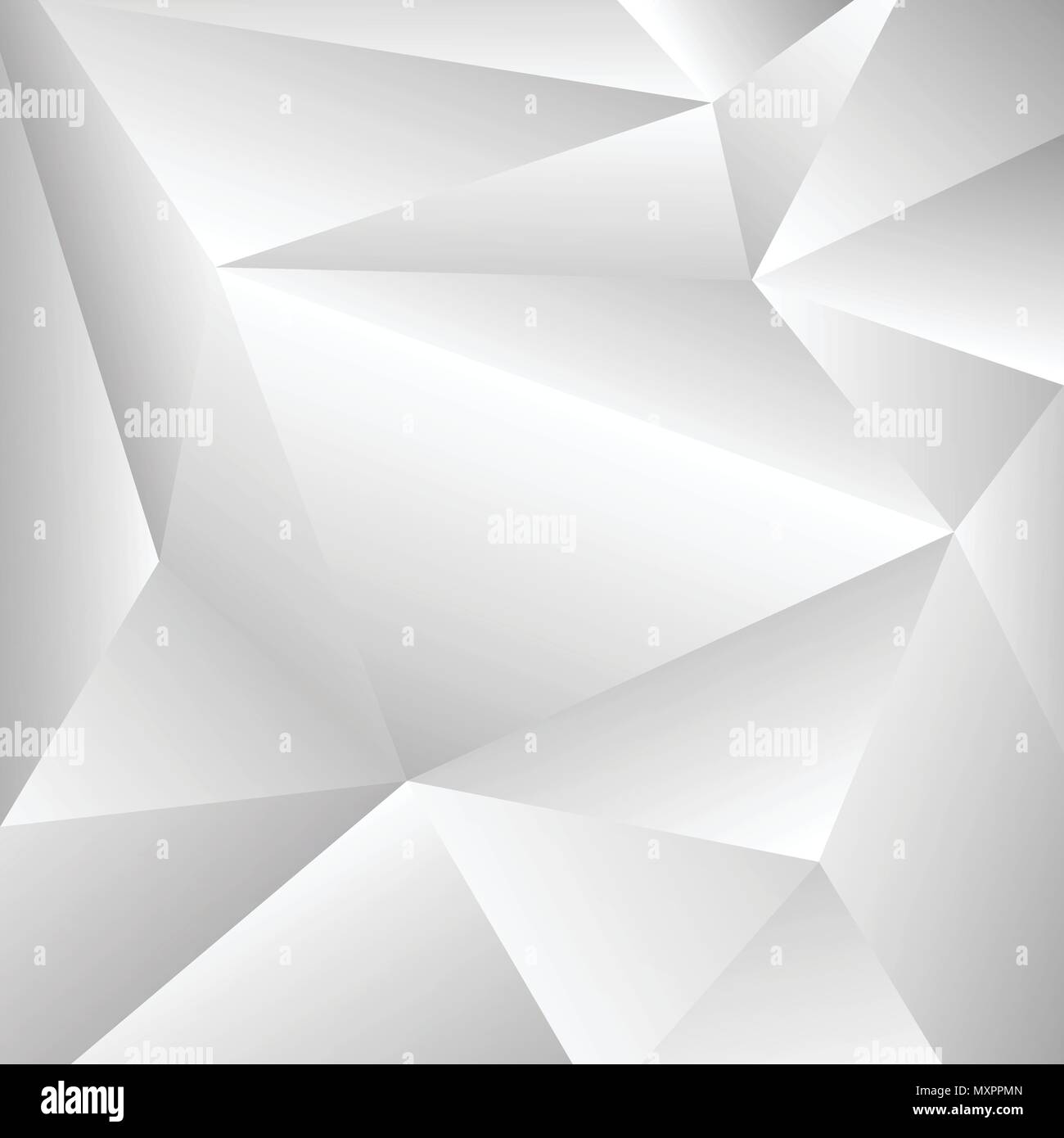 Astrazione di grigio e bianco forma a poligono pattern sfondo. È possibile utilizzare per presentare nel coperchio. Ogni pezzo e di cambiare colore. Illustrazione Vettore Illustrazione Vettoriale