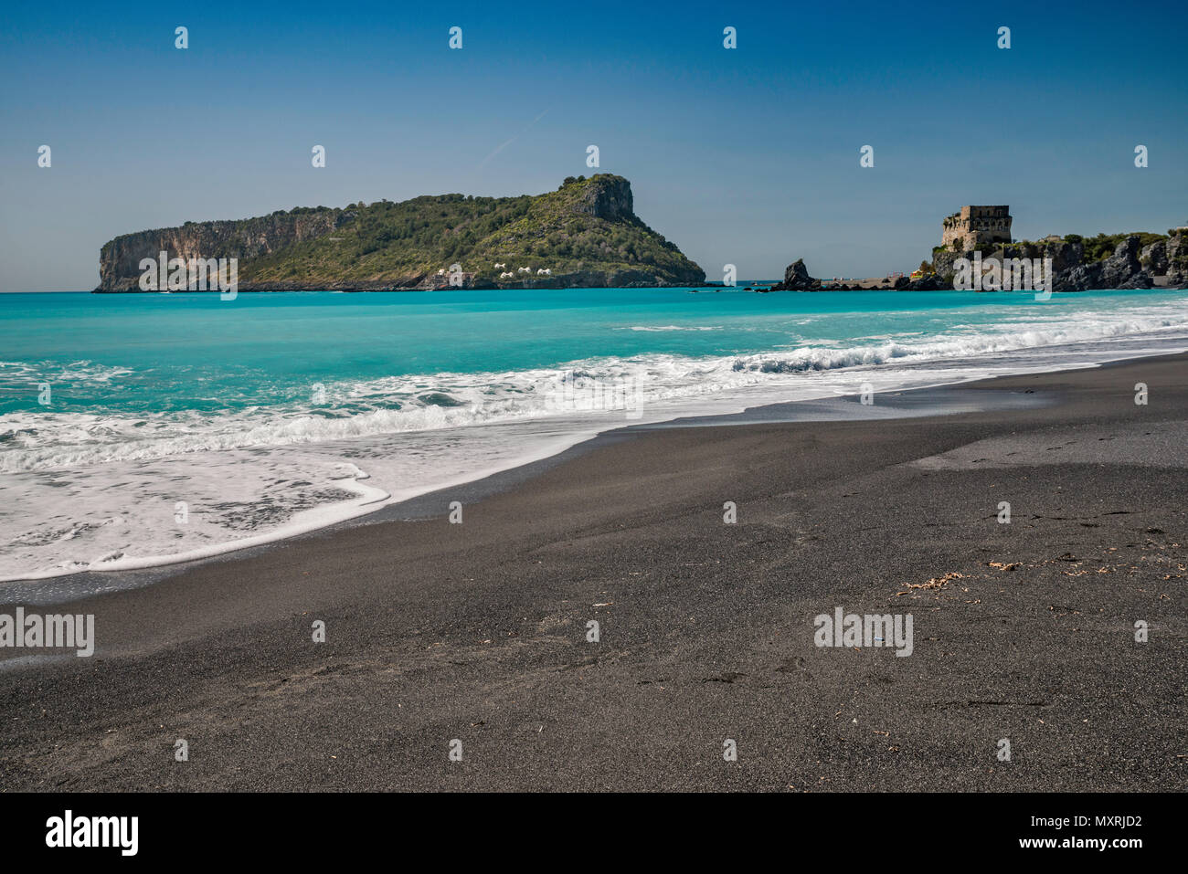 Isola Di Dino Dino Island Vista Dalla Sabbia Nera