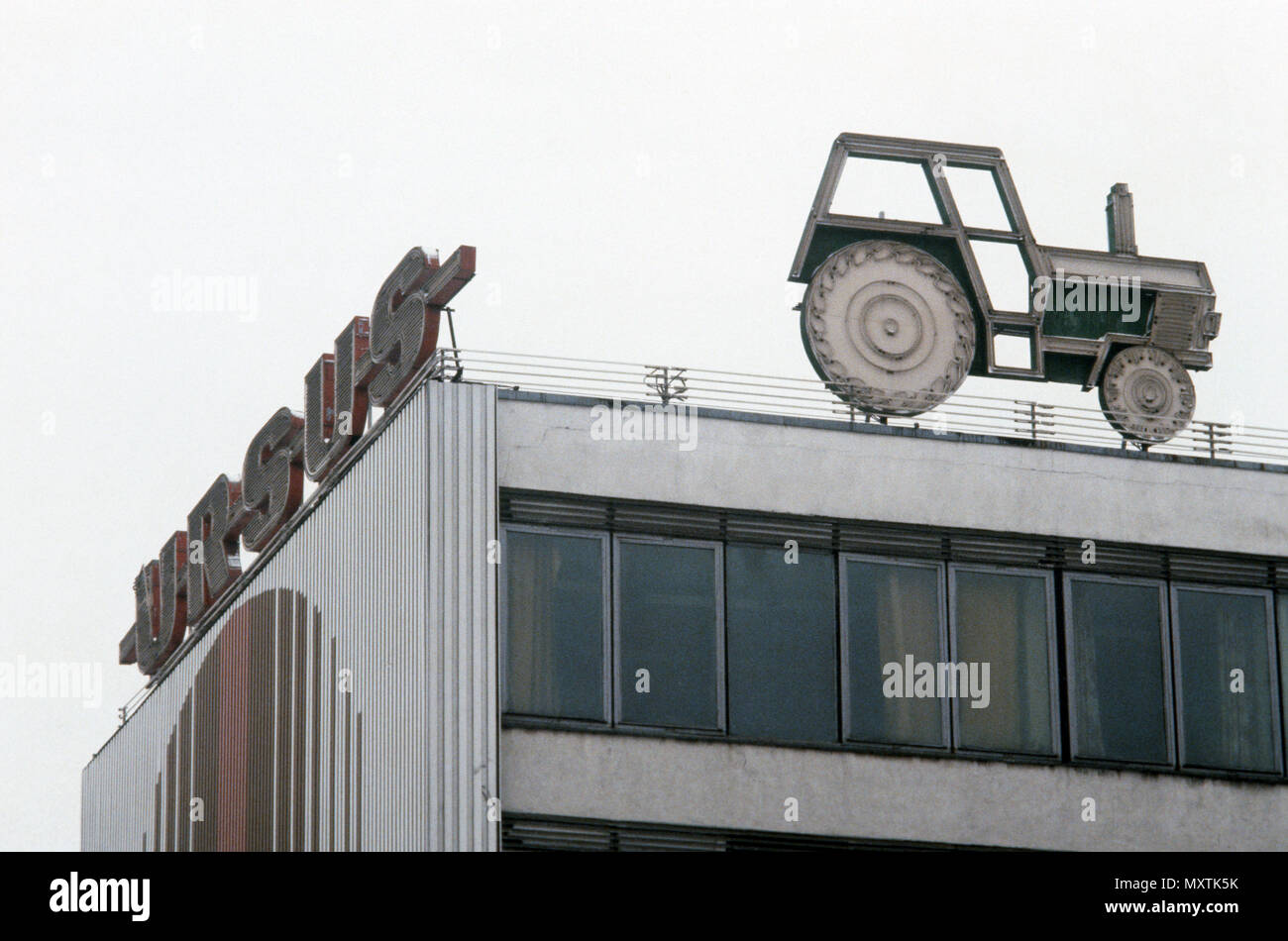 URSUS fabbrica del trattore, Lubin, Polonia Foto Stock