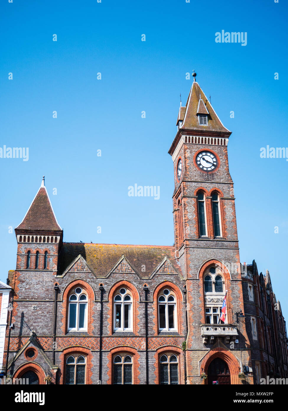 Newbury Town Hall, Newbury, Berkshire, Inghilterra, Regno Unito, GB. Foto Stock