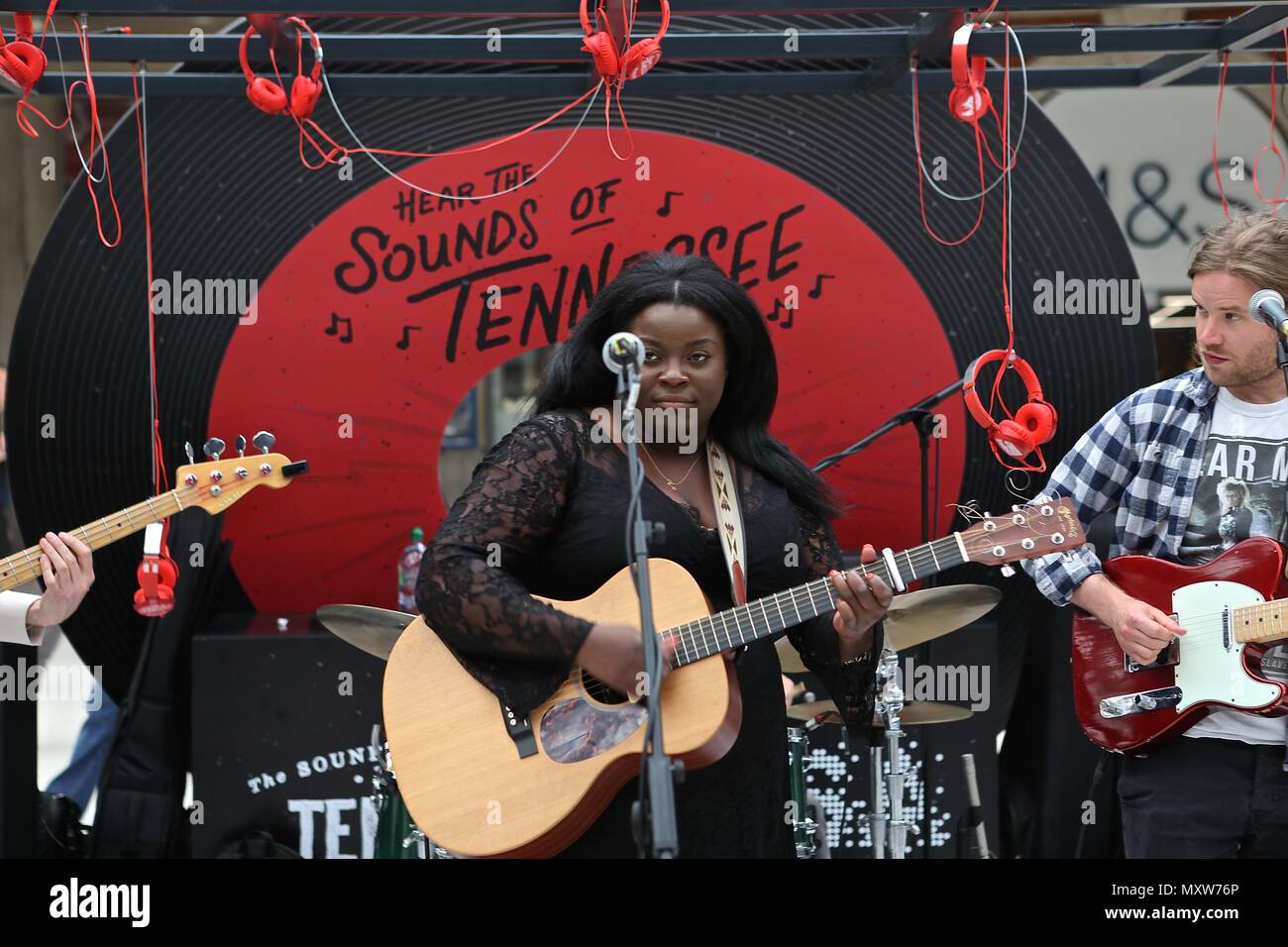 Le immagini e i suoni di Tenessee a Londra Waterloo 4/6/2018 Foto Stock