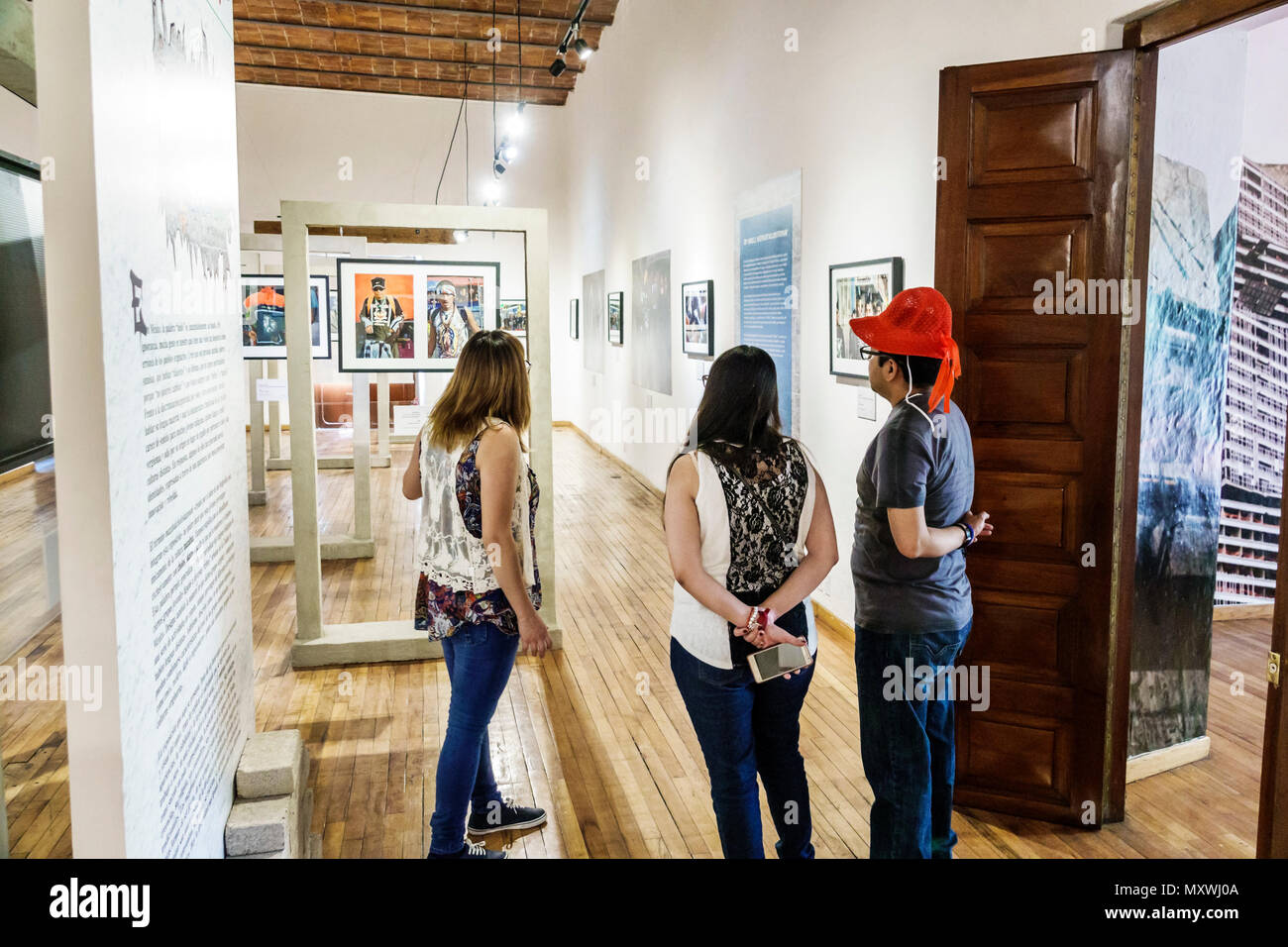 Città del Messico, Messico, etnia latina ispanica, Colonia Morelos, Museo Indigena Antigua Aduana de Peralvillo, Museo indiano Indigena MI, Foto Stock