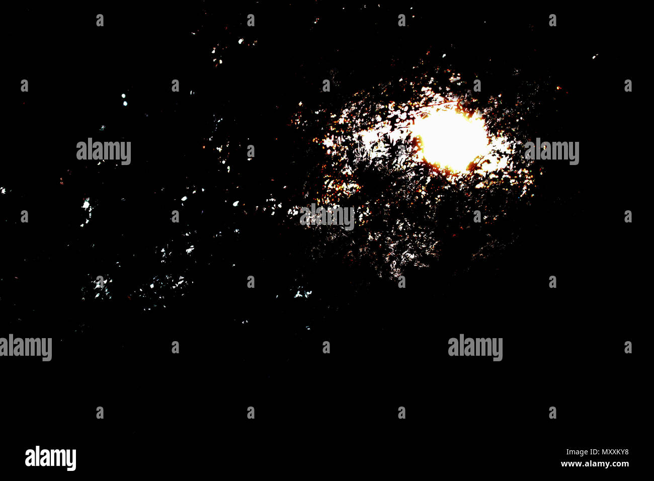 Il Big Bang Foto Stock