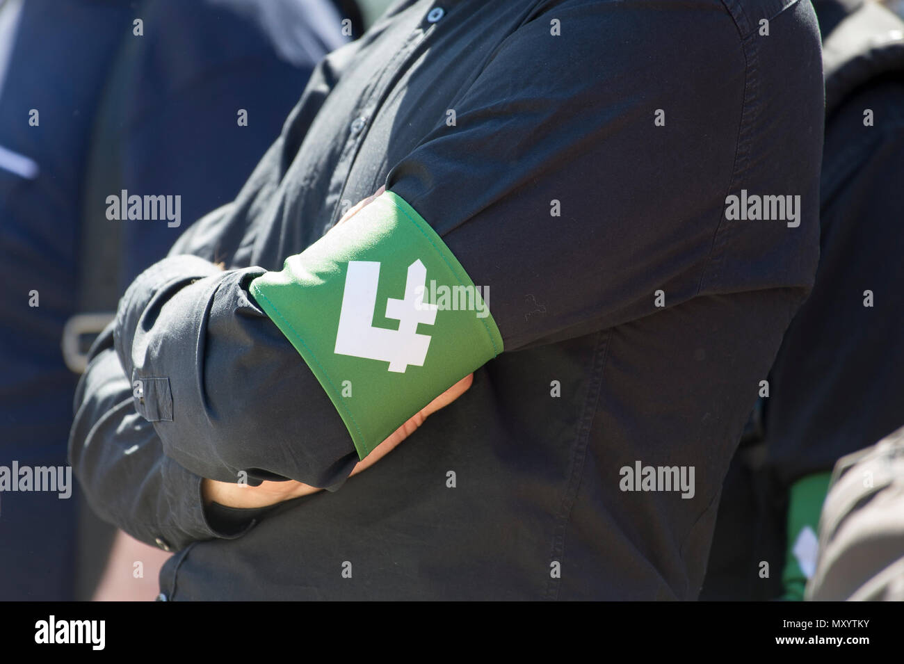 Oboz Narodowo Radykalny ONR (radicale nazionale Camp) a Varsavia in Polonia. 12 maggio 2018 © Wojciech Strozyk / Alamy Stock Photo Foto Stock