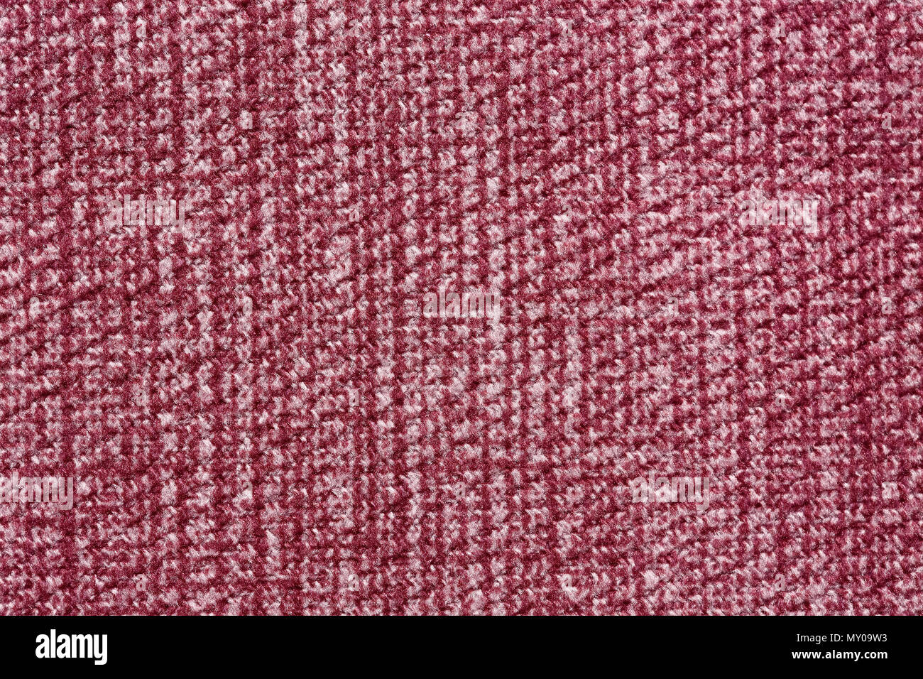 Raro luce rosa tessuto texture. Foto Stock