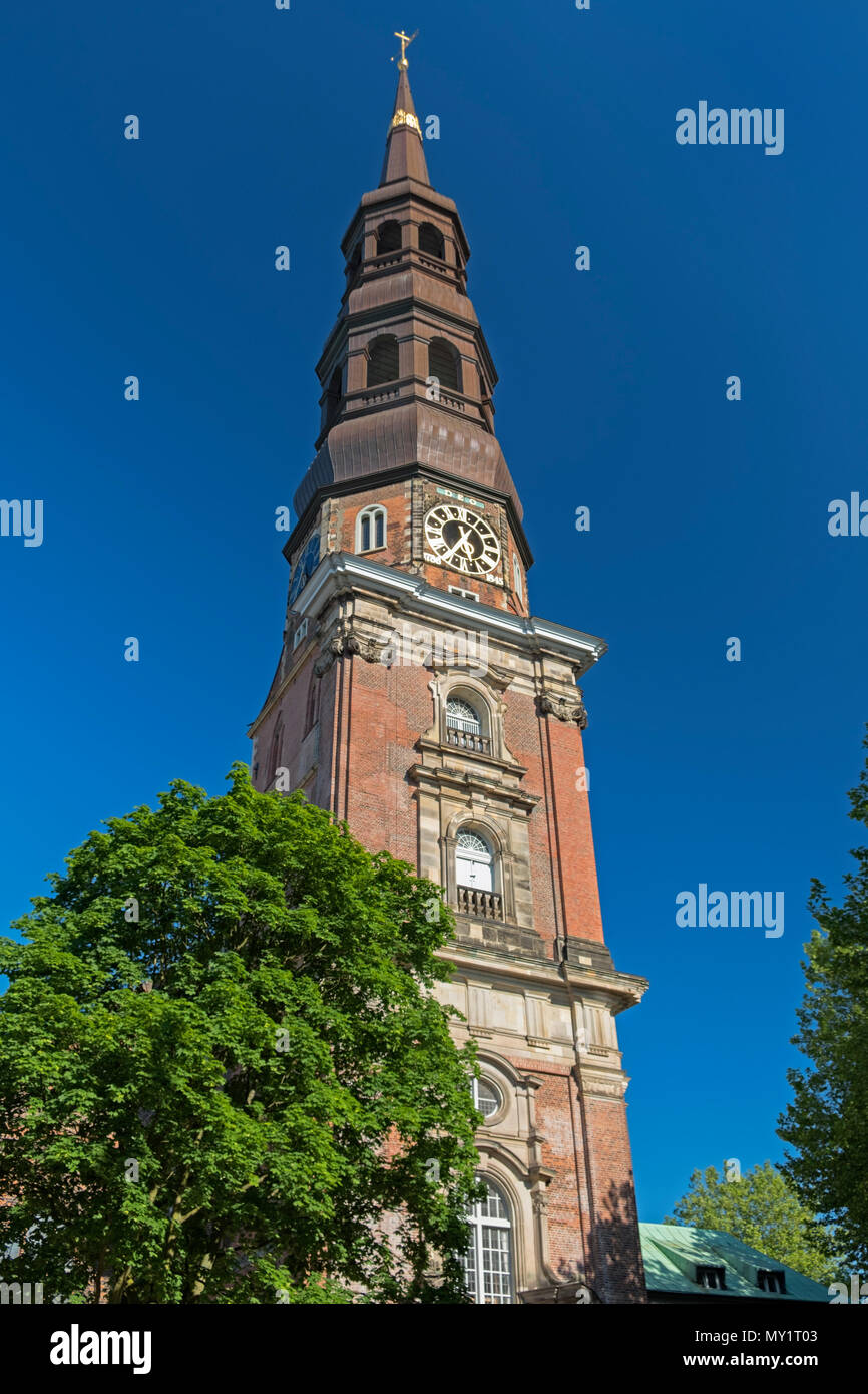 St Katherinen Chiesa Vecchia Amburgo Germania Foto Stock