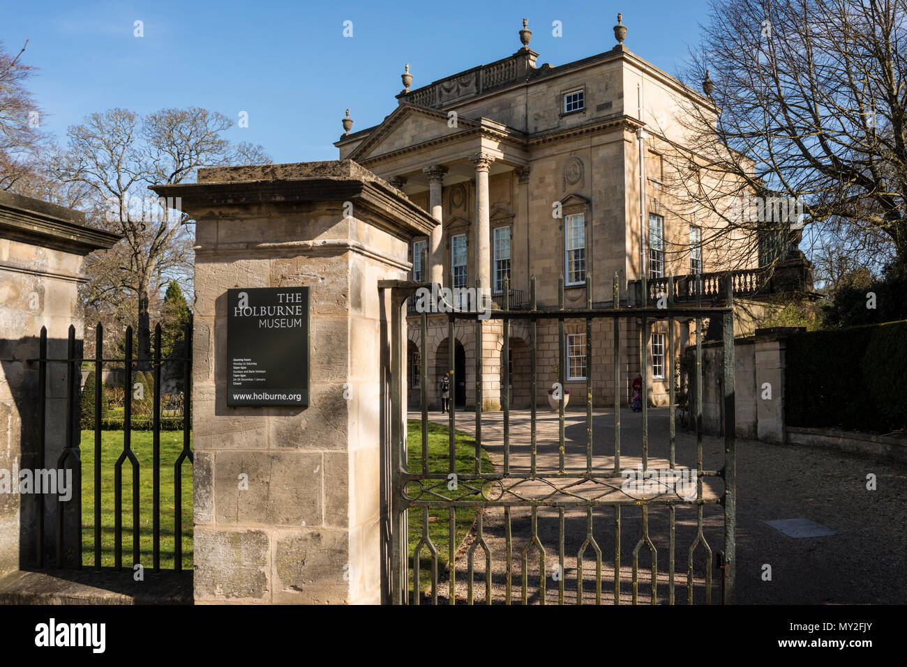 L'Holburne Museum, bagno, Somerset, Regno Unito Foto Stock