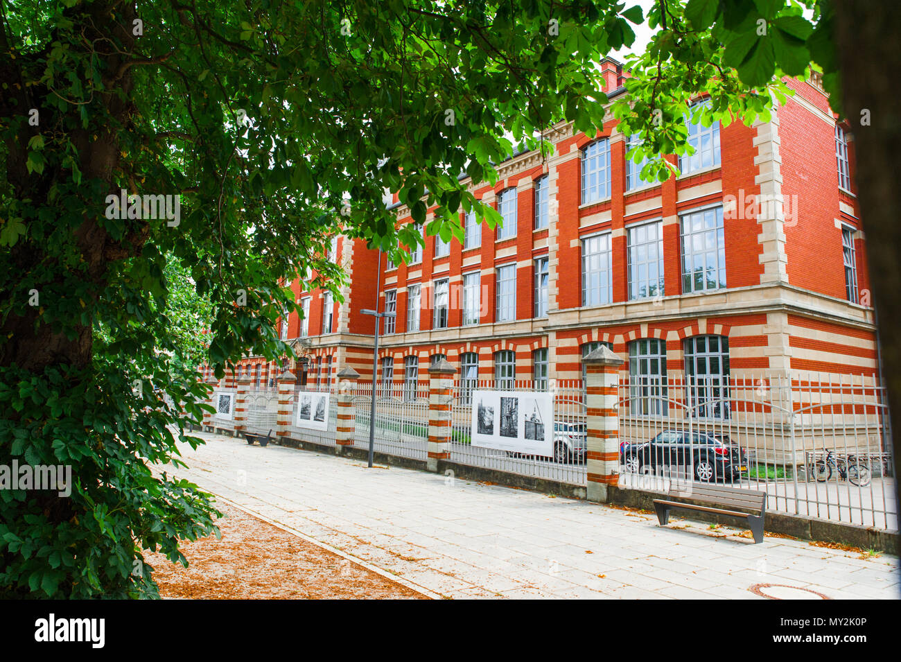 Lycée de Garçons de Luxembourg, Lussemburgo Foto Stock