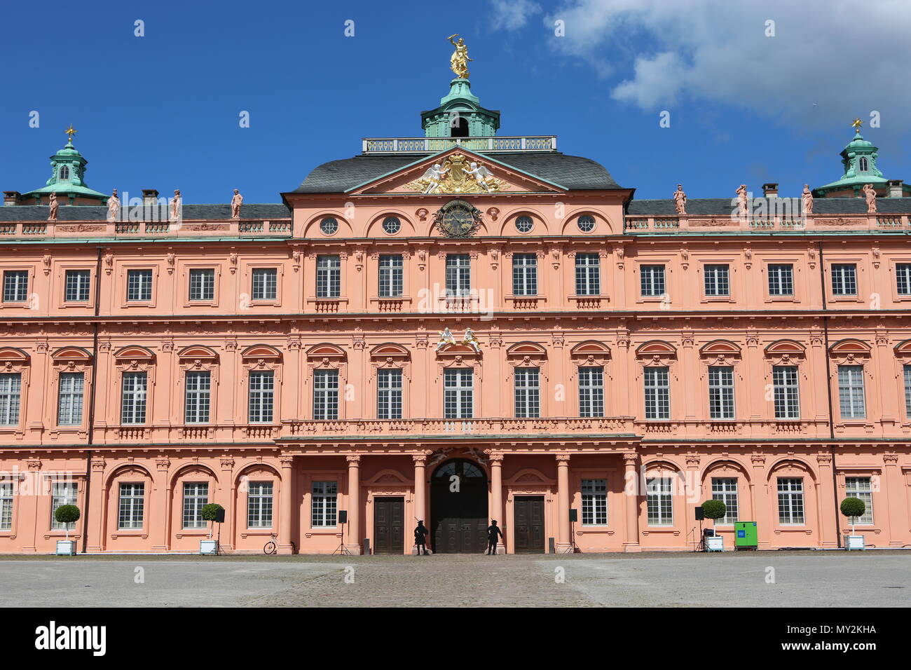 Rastatt palazzo residenziale - Residenzschloss Rastatt - Germania Foto Stock