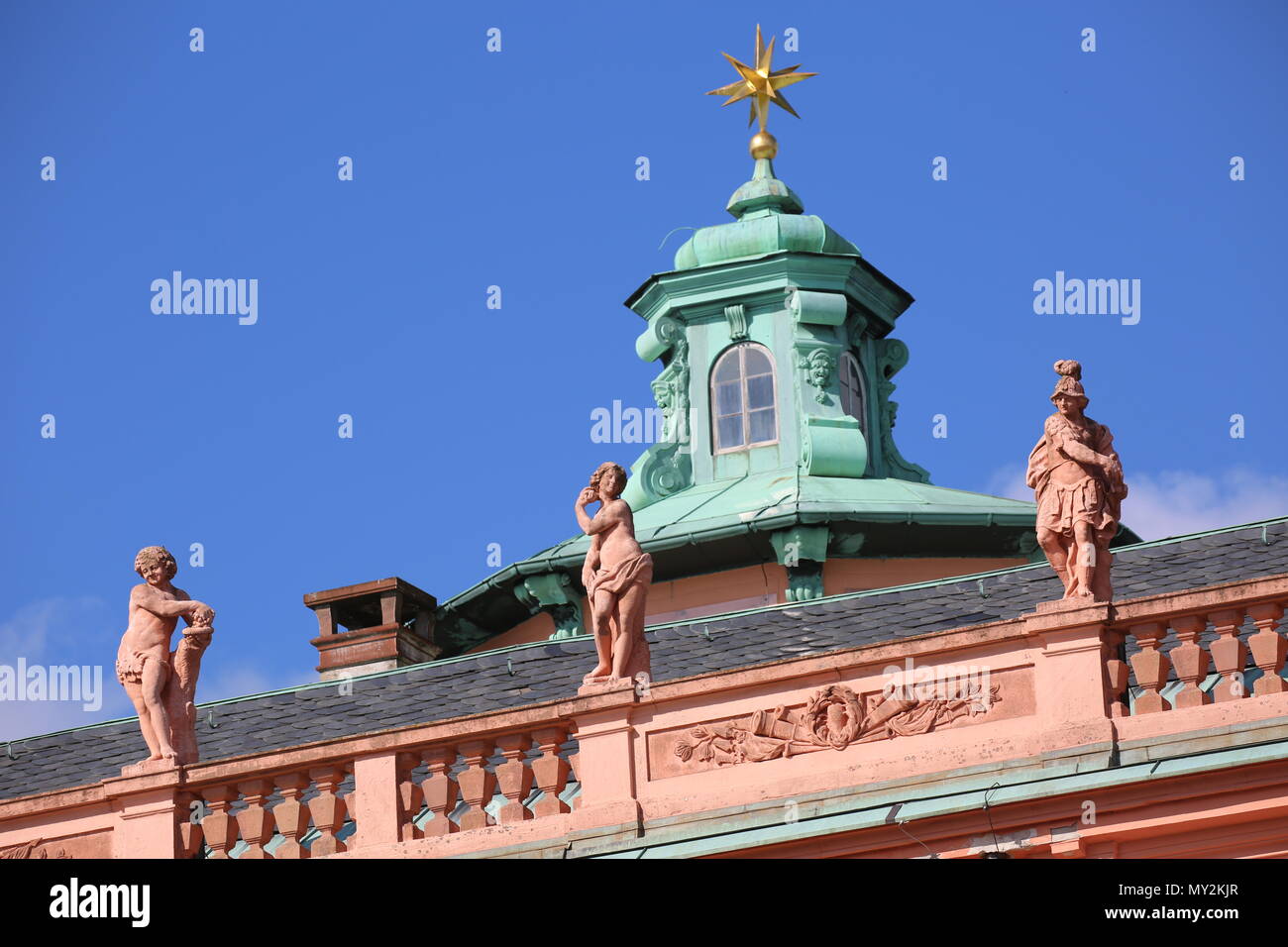 Rastatt palazzo residenziale - Residenzschloss Rastatt - Germania Foto Stock