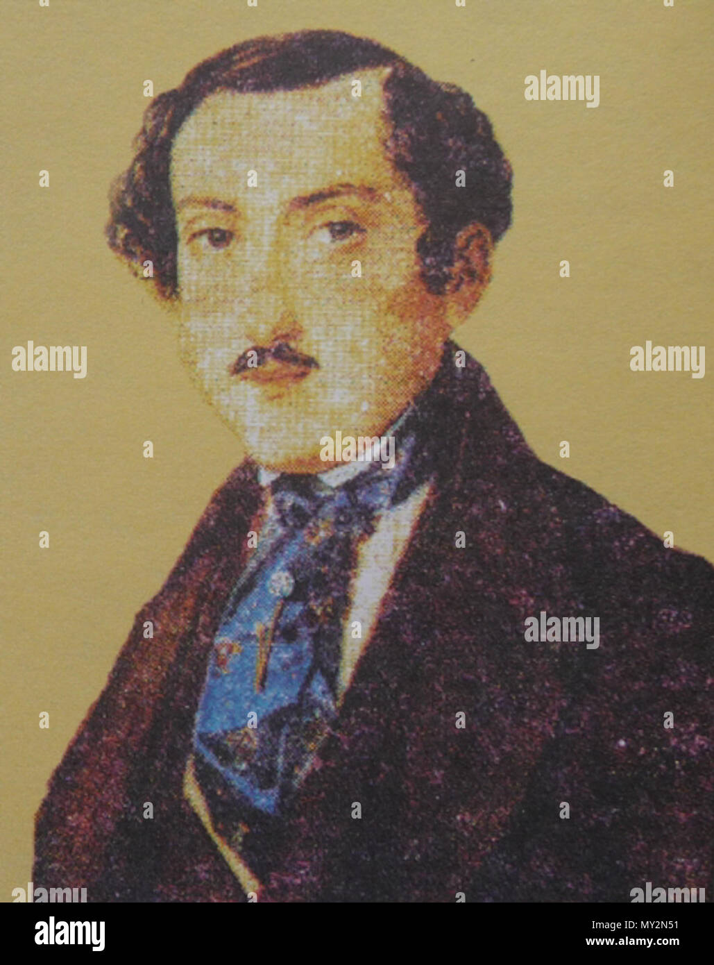 . Inglese: Prince Okropir della Georgia (1795-1857). Un palazzo del XIX secolo la pittura. Il 4 settembre 2008, 18:36:50. Sconosciuto 437 Prince Okropir della Georgia (1795-1857) Foto Stock