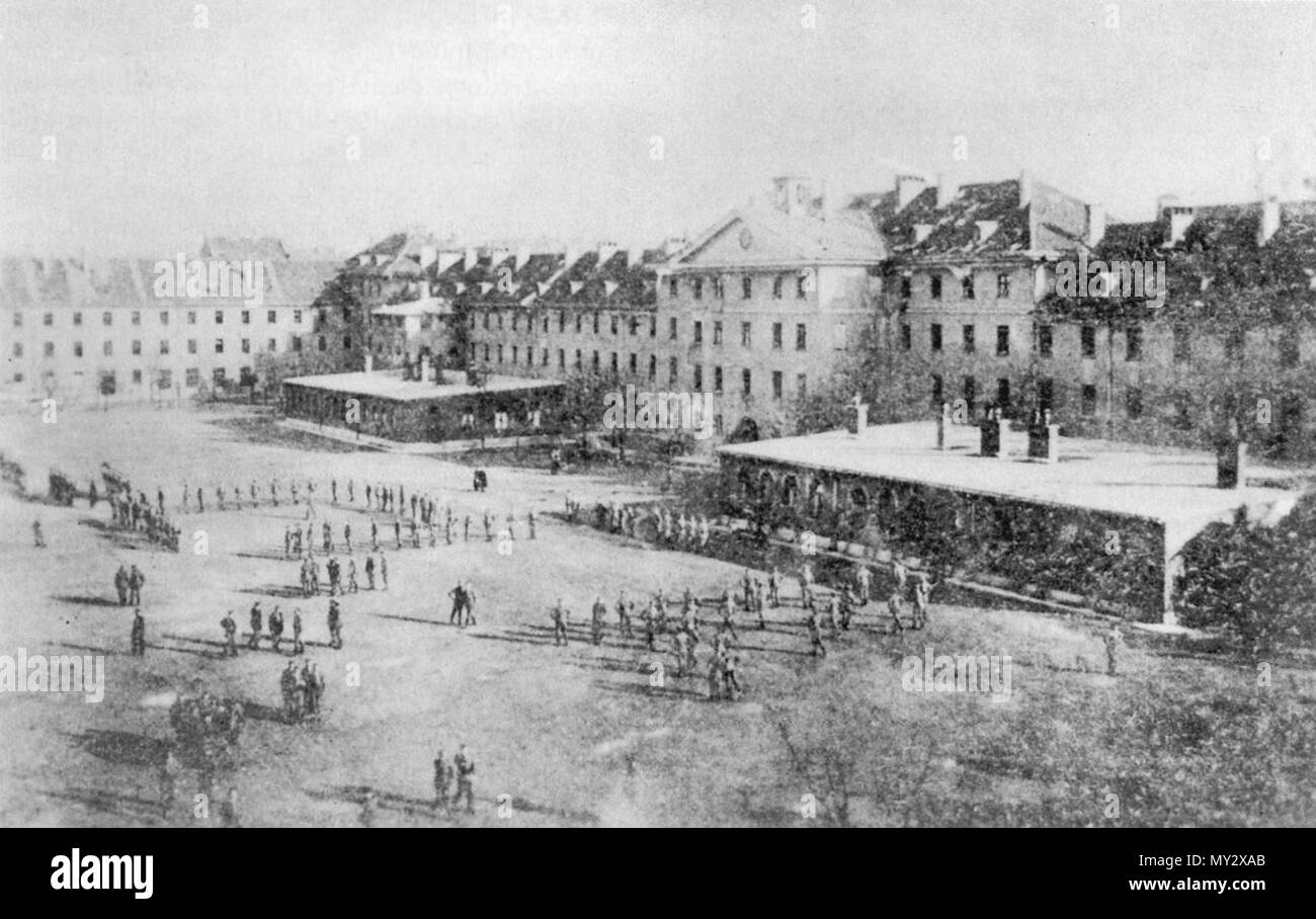 . Deutsch: Die Türkenkaserne in München . 1895. Sconosciuto 538 Tuerkenkaserne 01 Foto Stock