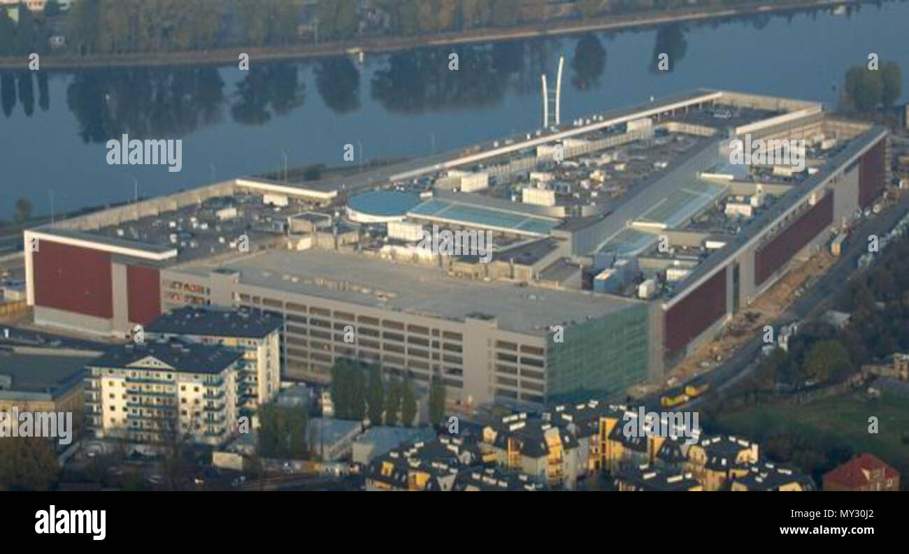 . Inglese: Poznań - C.H. Galeria Malta (w budowie) . Marek Kaczmarczyk 435 Poznan Handel GaleriaMalta Foto Stock