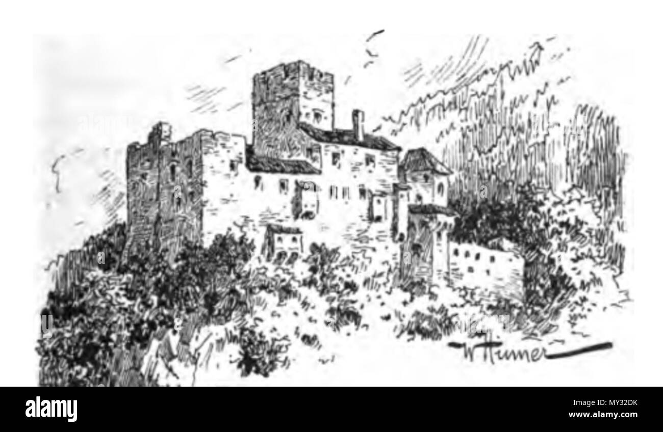 . Questo supporto mostra il patrimonio culturale monumento con il numero 16229 in Alto Adige. Deutsch: Dornsberg, Naturno . Il 24 giugno 2012. Wilhelm Humer, morì 1897 562 Wilhelm Humer Dornsberg Foto Stock