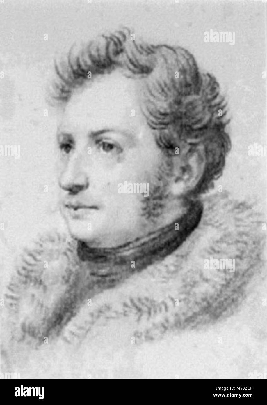 . Inglese: Wilhelm von Schadow (1788-1862), pittore tedesco. . Questo file è privo di informazioni sull'autore. 563 Wilhelm von Schadow Foto Stock