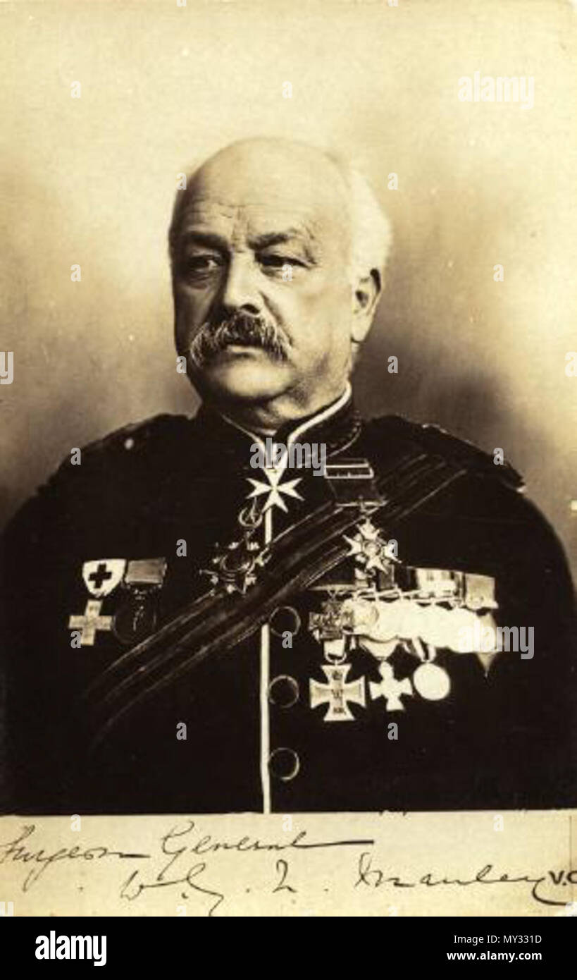 . Inglese: Breve descrizione Cartolina fotografica del busto di Assistant-Surgeon William George Nicholas Manley, vincitore della Victoria Cross. Manley è vestito in uniforme militare e indossa il suo medaglie militari. Adesione nessun PHO2009-069 Nome/Titolo Assistant-Surgeon William George Nicholas Manley Maker primario primario sconosciuto Prod ruolo primario fotografo Prod Data Post 1870 . 15 agosto 2013, 20:46:17. sconosciuto cdv 564 William manley Foto Stock