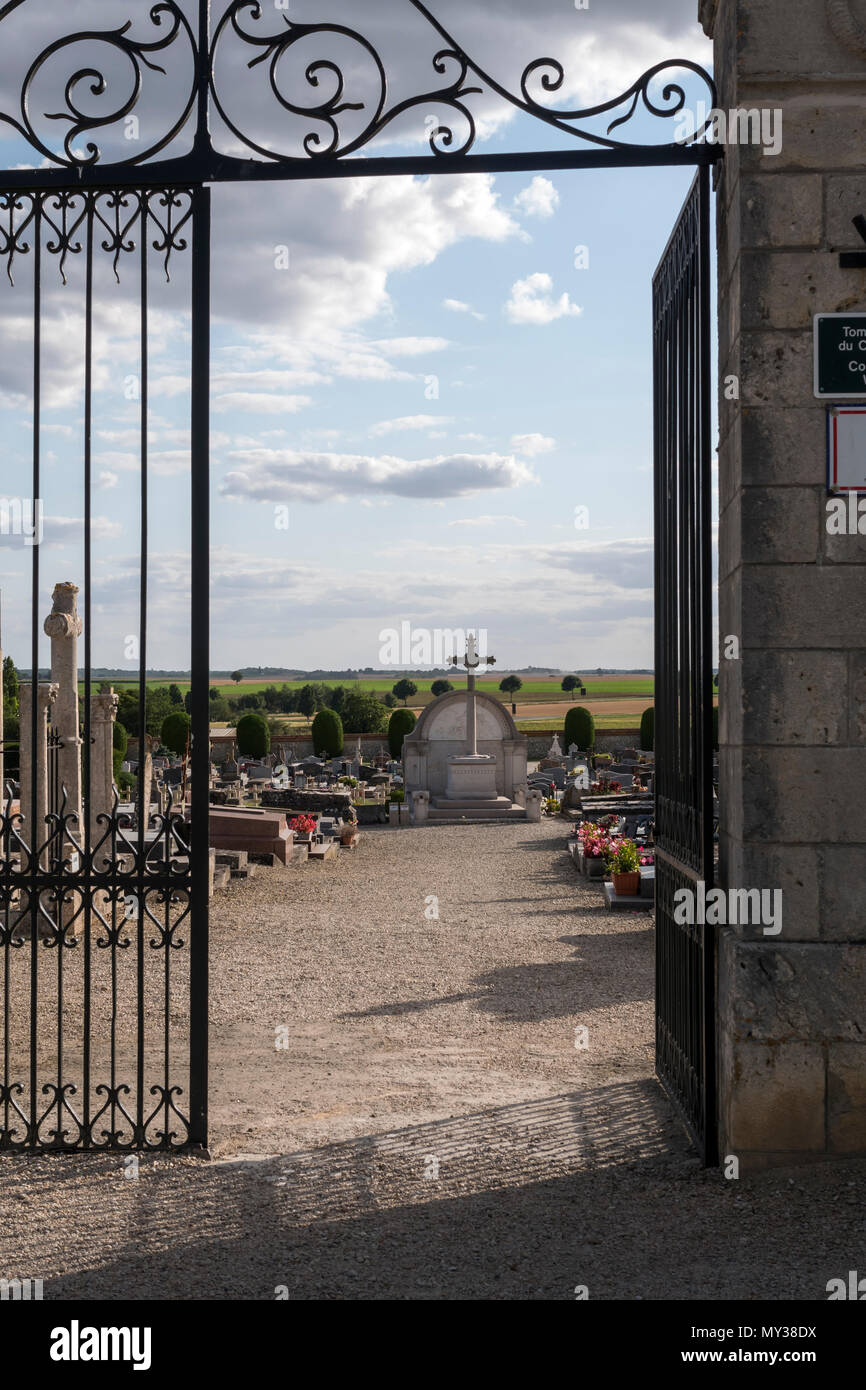 Commonwealth War Graves Provins Seine-et-Marne Île-de-France Francia Foto Stock