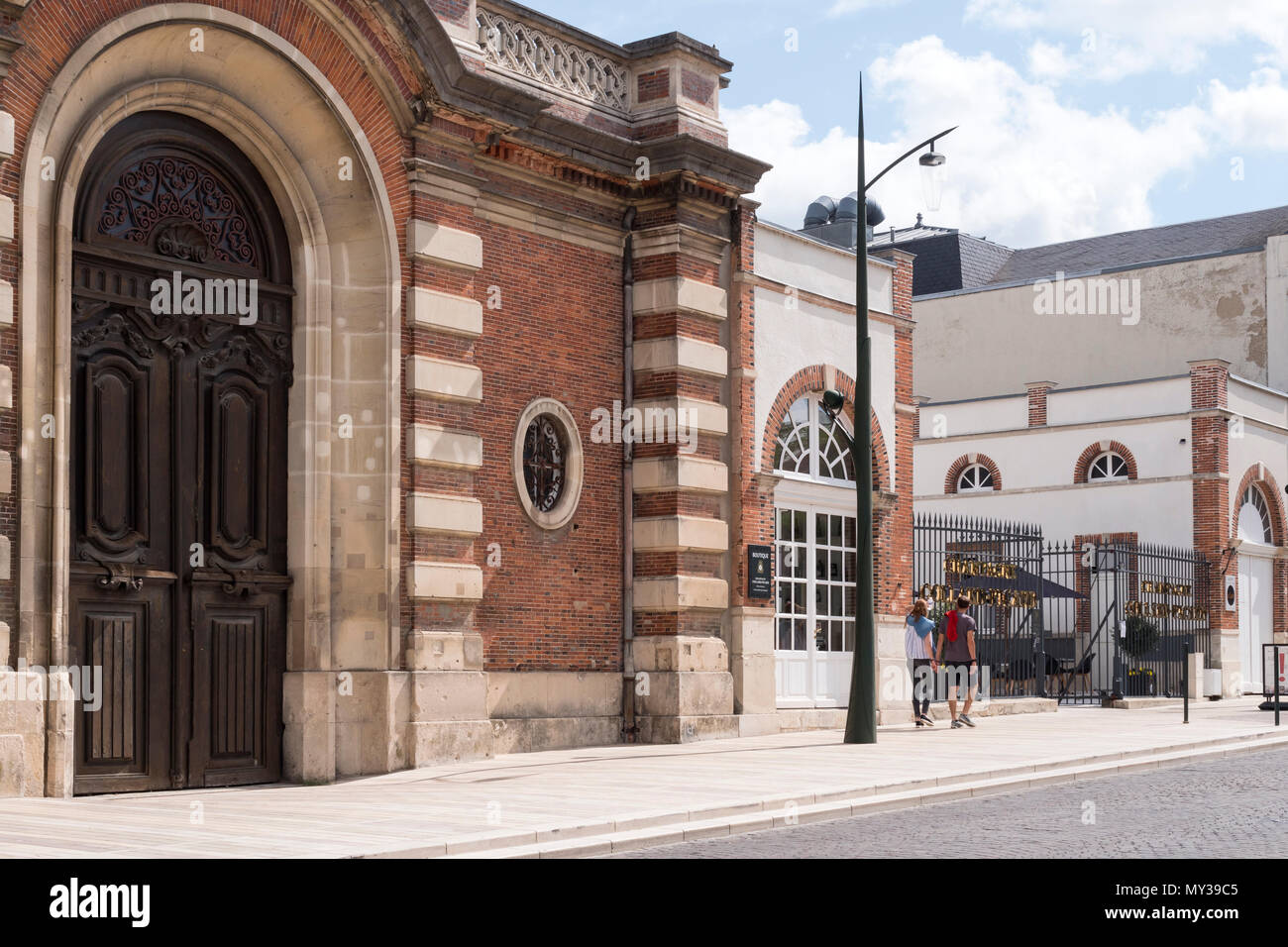 Avenue de Champagne Epernay Marne Grand Est Francia Foto Stock