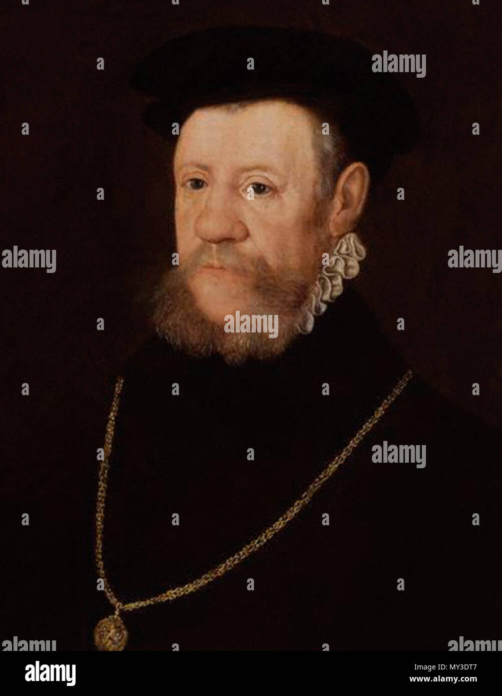 . Inglese: Henry FitzAlan, XIX Conte di Arundel c1511-1580) . 1560 s. Sconosciuto 237 HenryFitzAlan19thEarlOfArundel Foto Stock