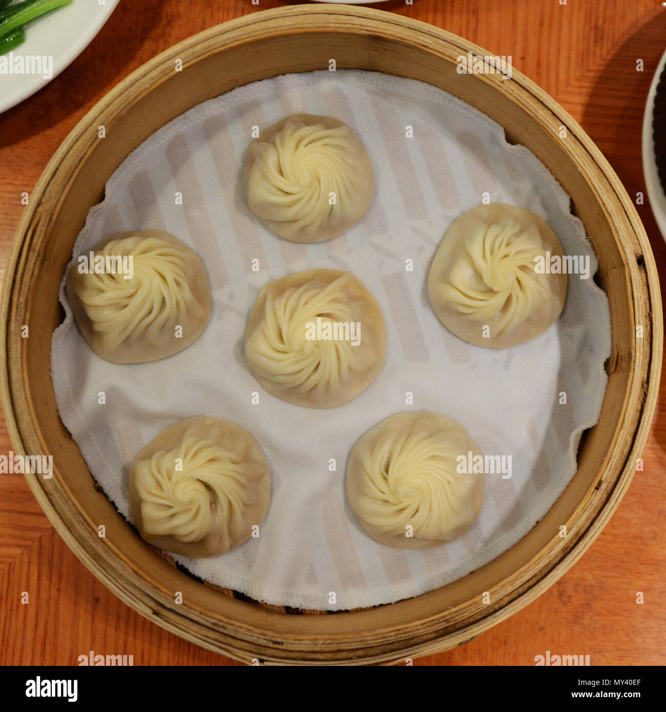 Hong Kong gnocchi di stile servita nel piccolo ristorante a Hong Kong. Foto Stock