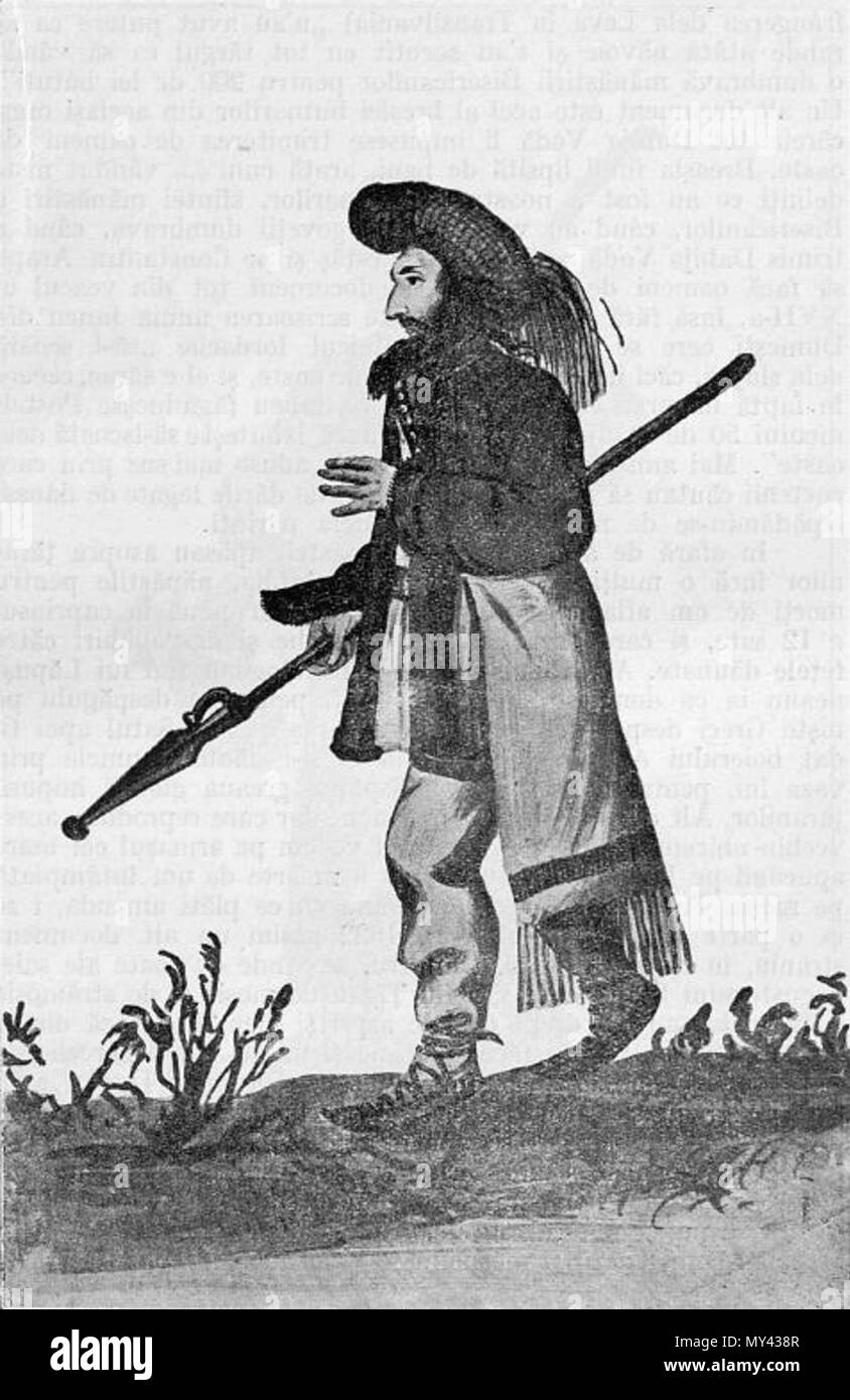 579 Țăran din Făgărașului părțile Foto Stock