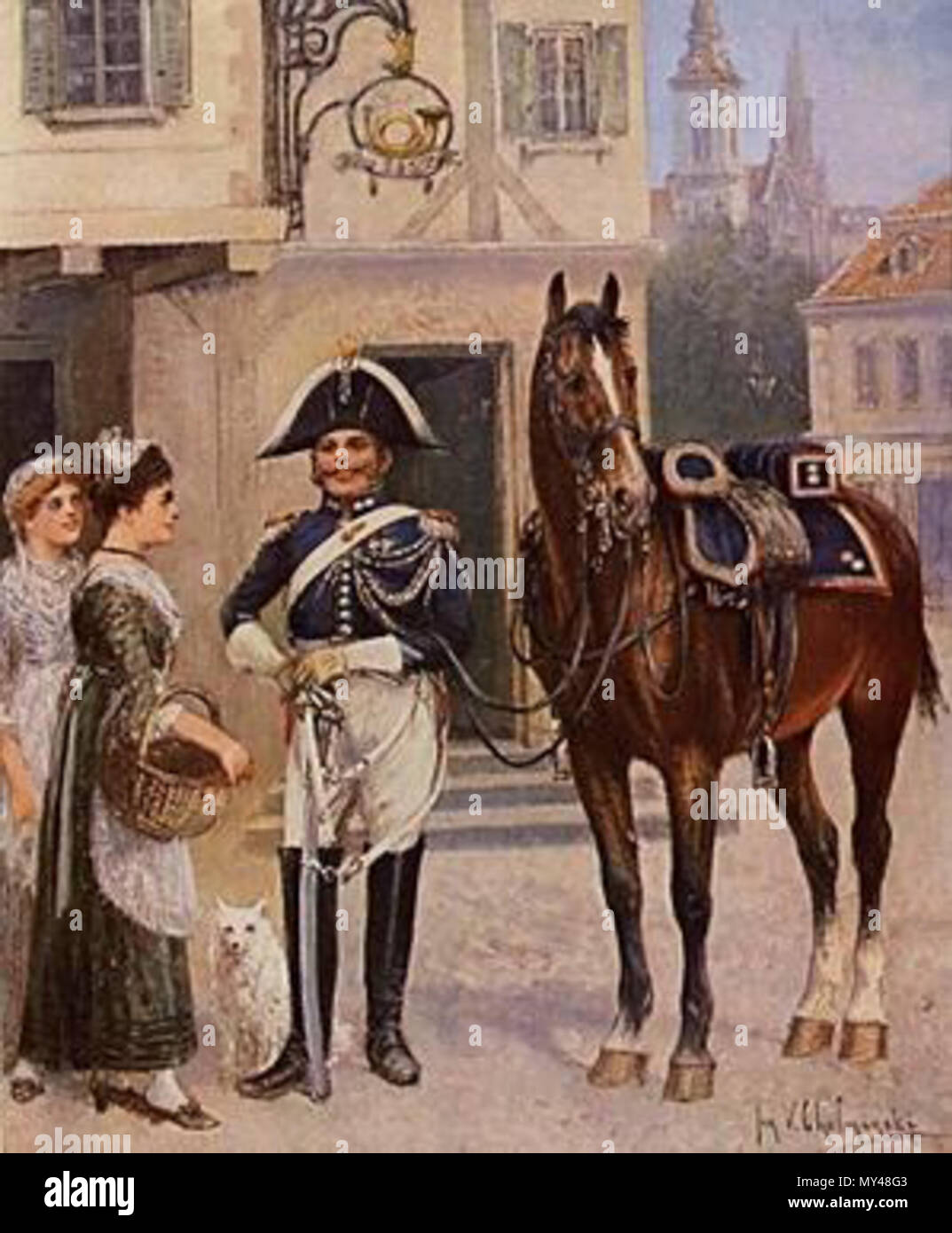 605 "Żandarm" Foto Stock