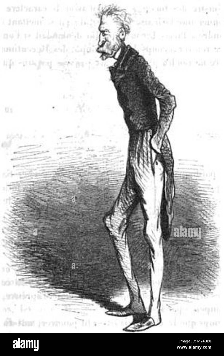 317 Eugène Casimir Lebreton par Cham Foto Stock