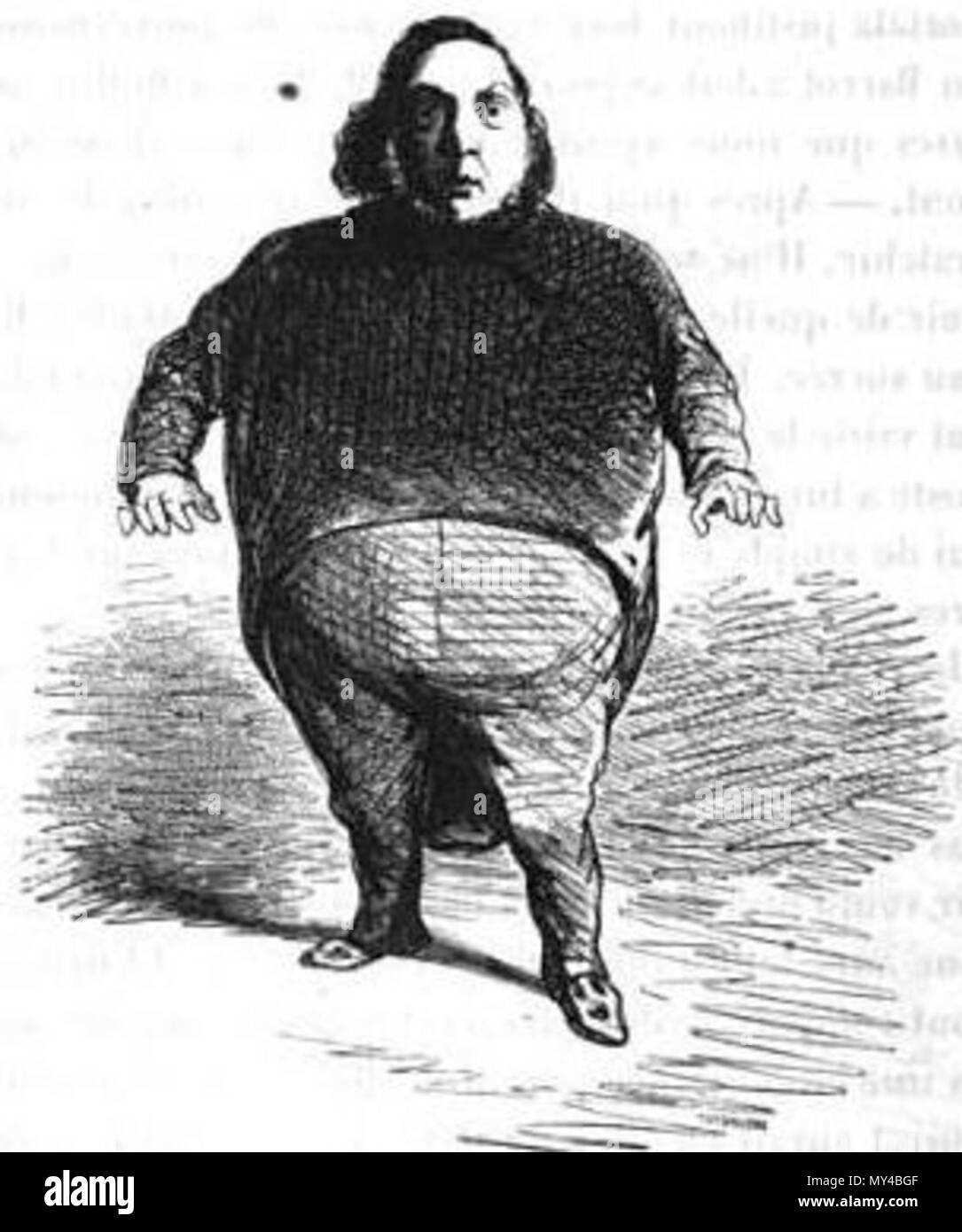 340 Léon de Maleville par Cham Foto Stock