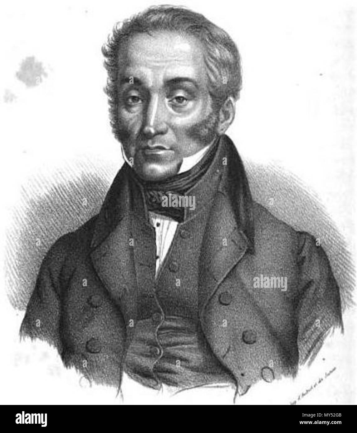 . Français : "Le Prince Adam Czartoryski, président du gouvernement national de Pologne. 1836. 22 sconosciuto Adam Jerzy Czartoryski 1836 Foto Stock