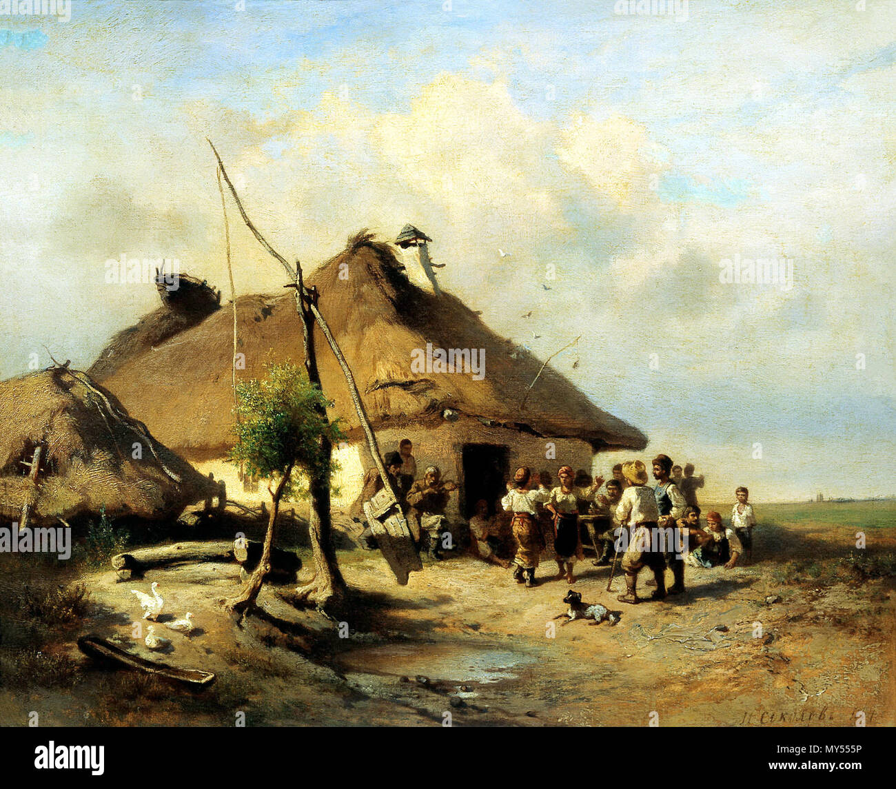 584 Возле-шинка Foto Stock