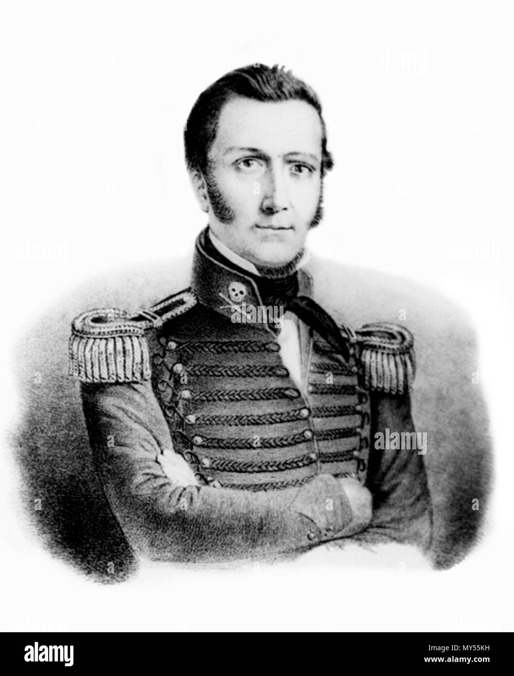 342 Manuel Rodríguez (1785 - 1818) Foto Stock