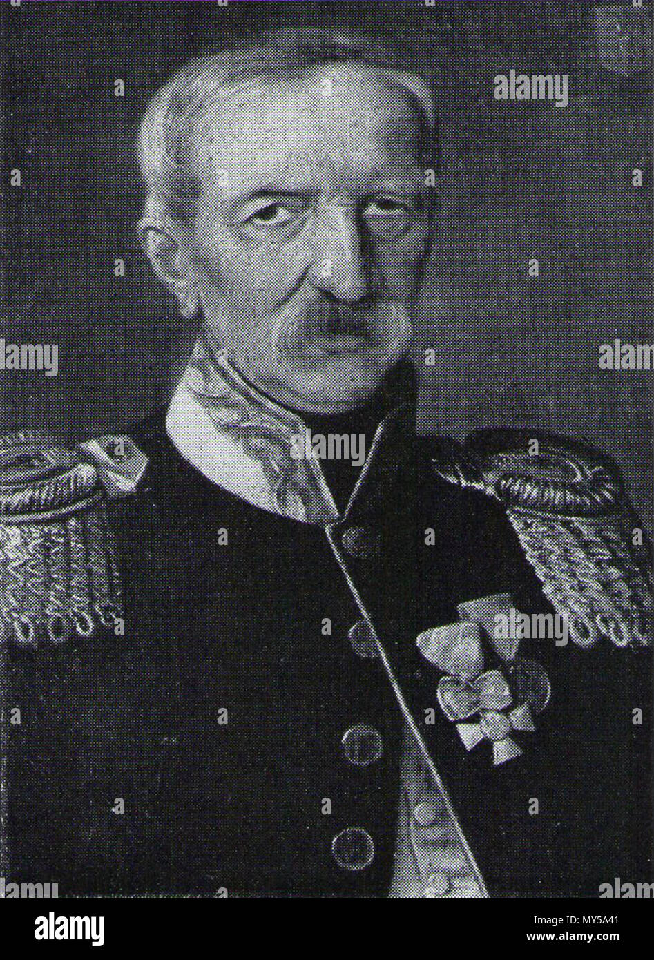 . Deutsch: Clemens August Maria Caspar Maximilian Graf von Korff-Schmising (1804-1882), Landrat . Originale: prima del 1882; caricare 2011-01-17. Artista sconosciuto, caricare dall'utente:Agar66 115 Clemens August Maria Caspar Maximilian Graf von Korff-Schmising Foto Stock