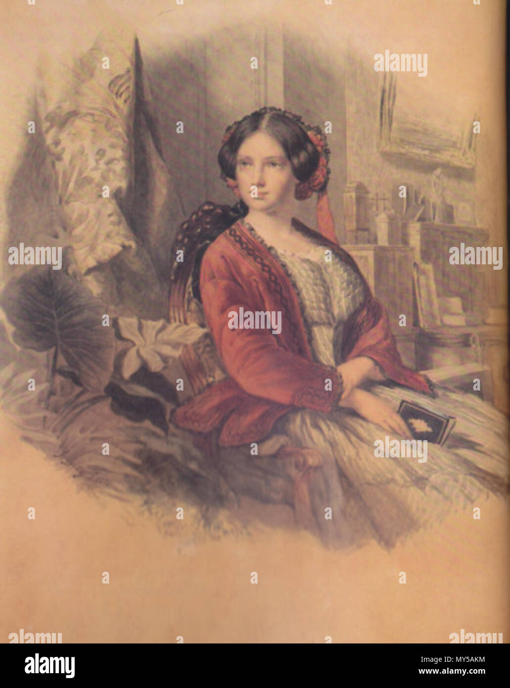 . Inglese: Charlotte di Prussia, principessa ereditaria di Sax-Meiningen . 4 marzo 2011, 12:07:29. Sconosciuto 107 Charlotte di Prussia, principessa ereditaria di Sax-Meiningen Foto Stock