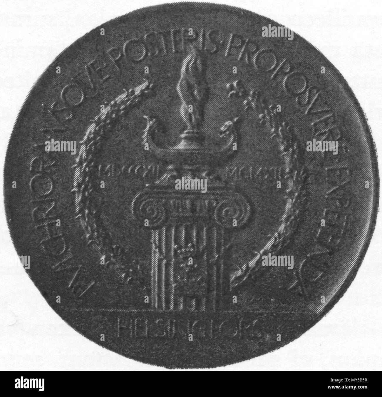 156 Ehrenström-Engel medalj 2 Foto Stock