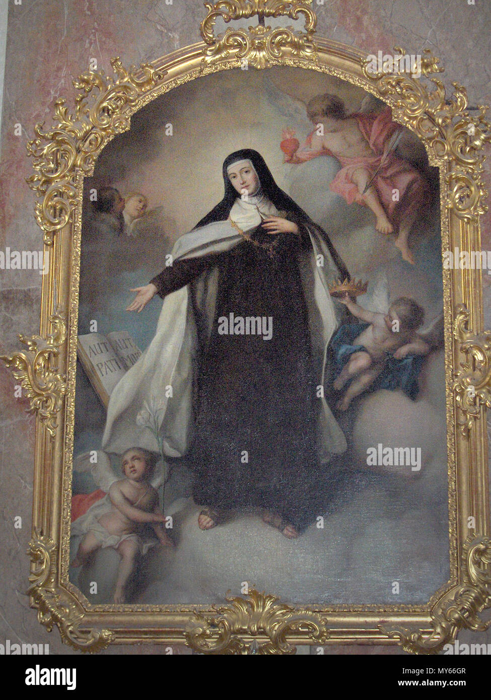 . Inglese: "Teresa di Ávila' nell'Wallfahrtsbasilika in Maria Taferl, Austria inferiore. Questo supporto mostra il monumento protetto con il numero 54927 in Austria. (Commons, de) . Il 23 giugno 2006. Georges Jansoone 346 Maria Taferl.Wallfahrtsbasilika24 Foto Stock