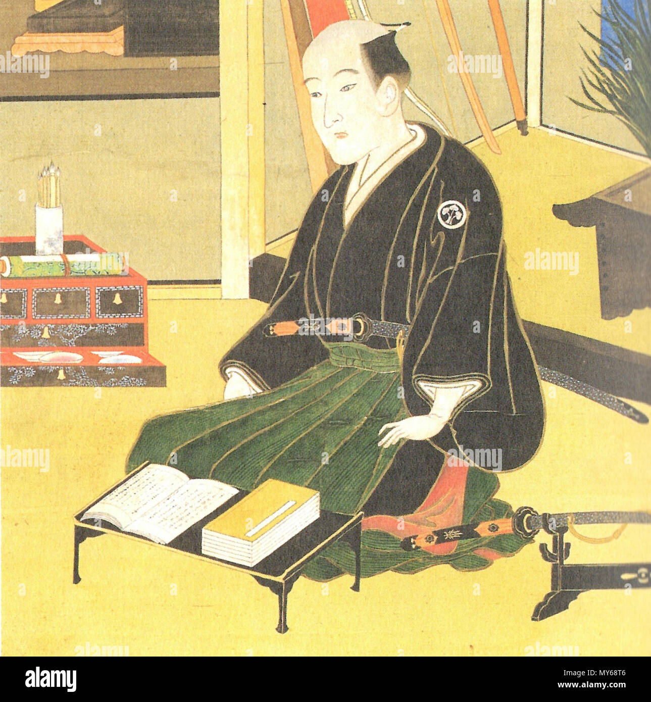 . 日本語: 本多康伴の肖像。 . 1 gennaio 2013. Sconosciuto 245 Honda Yasutomo Foto Stock