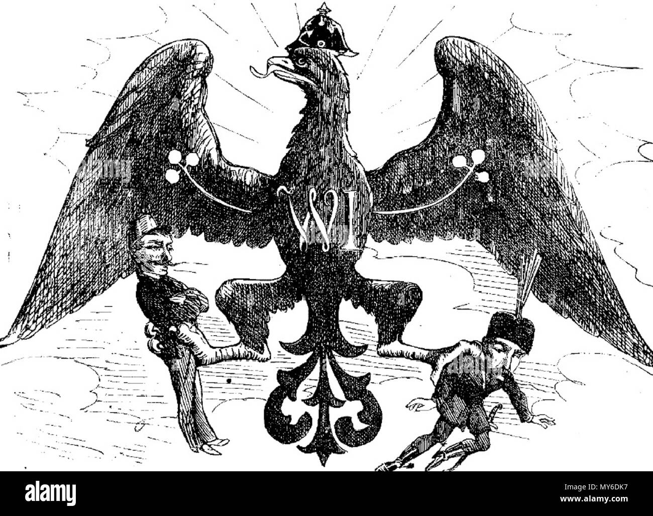 33 alianti a de fratìa intre Borusî'a si Ostrungari'a Foto Stock