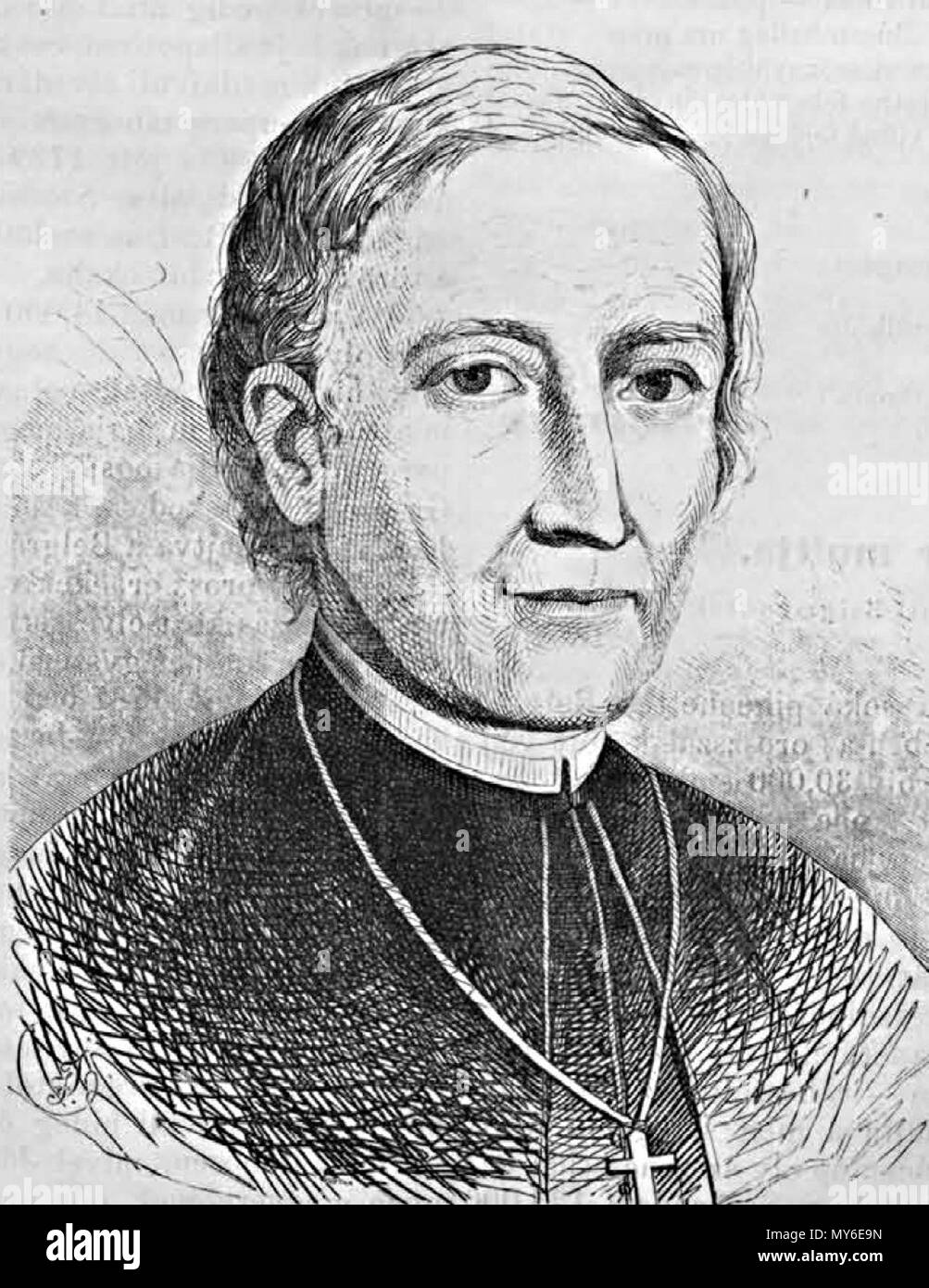 433 Ritratto di Kázmér Gasparik Foto Stock