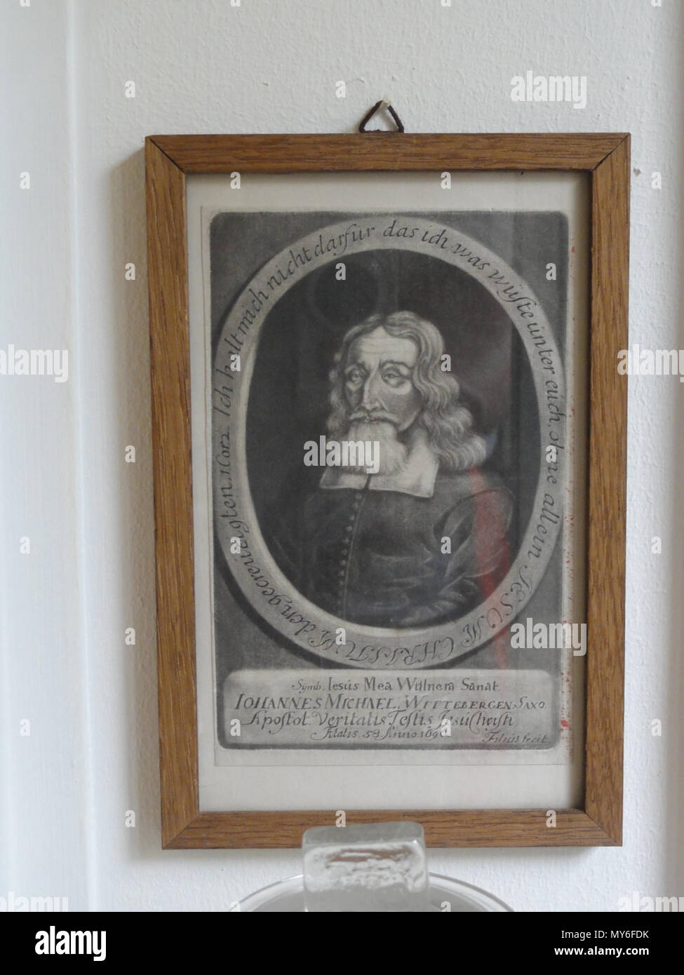. Basilea - Museo Pharmazie-Historisches Deutsch: Johannes Michael Wittebergen . 6 Ottobre 2012 14:43:56. Utente:Matte 64 Basel 2012-10-06 Parte del lotto 3 (30) Foto Stock