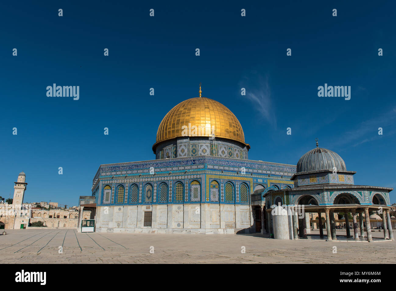 La Cupola della Roccia sulla Spianata delle Moschee di Gerusalemme